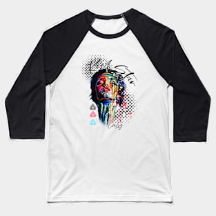 Graffiti Girl Rock Star Baseball T-Shirt